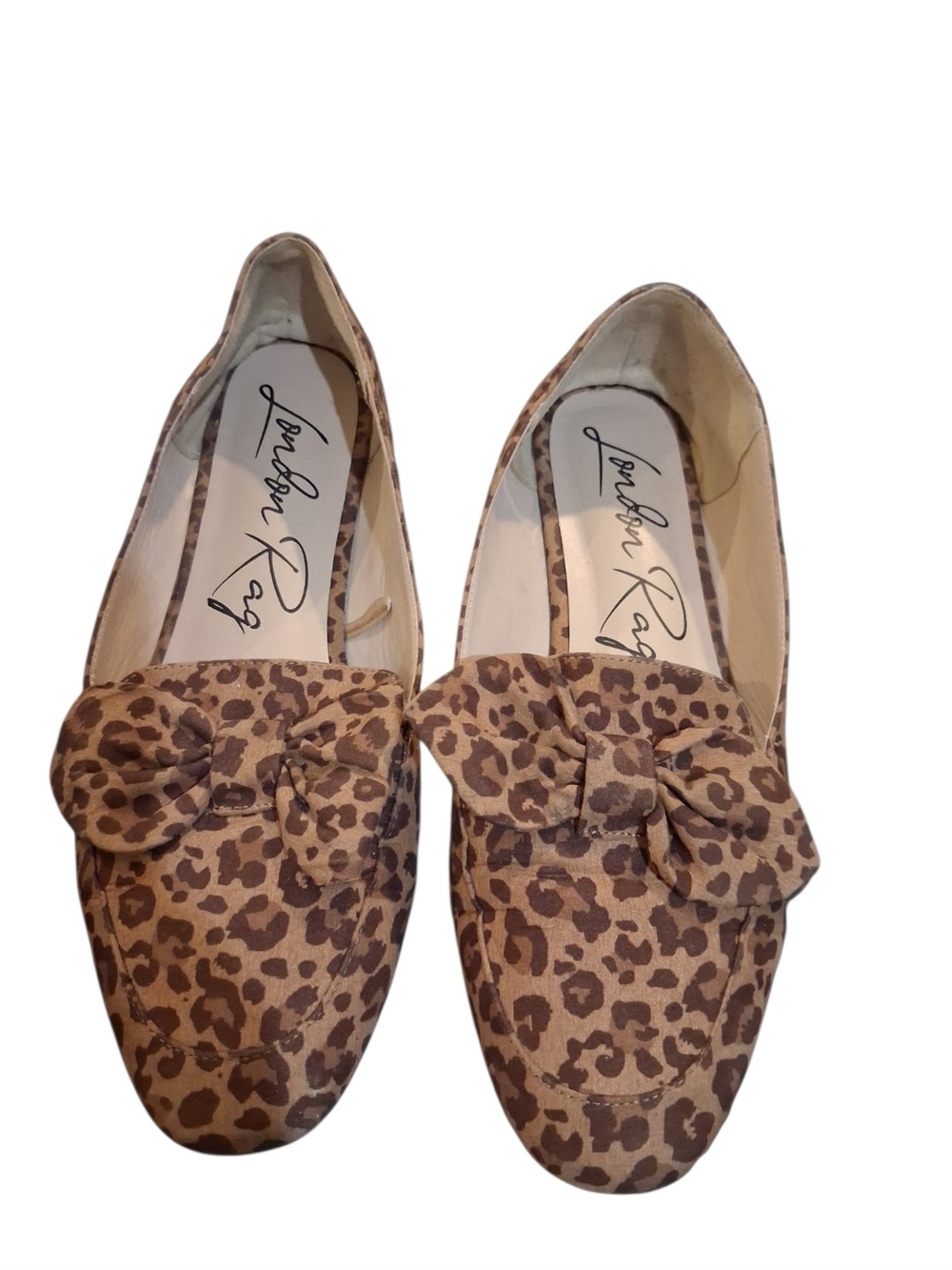 London Rag Leopard Print Loafers